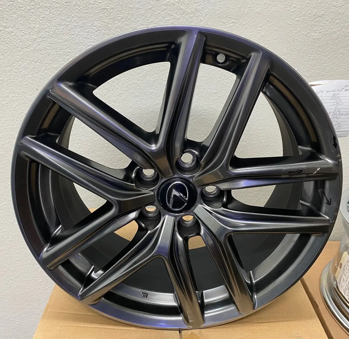 18" Lexus Is250 14 15 16 17 18 19 Front Factory Oem 74292 Dark Hyper Silver 1