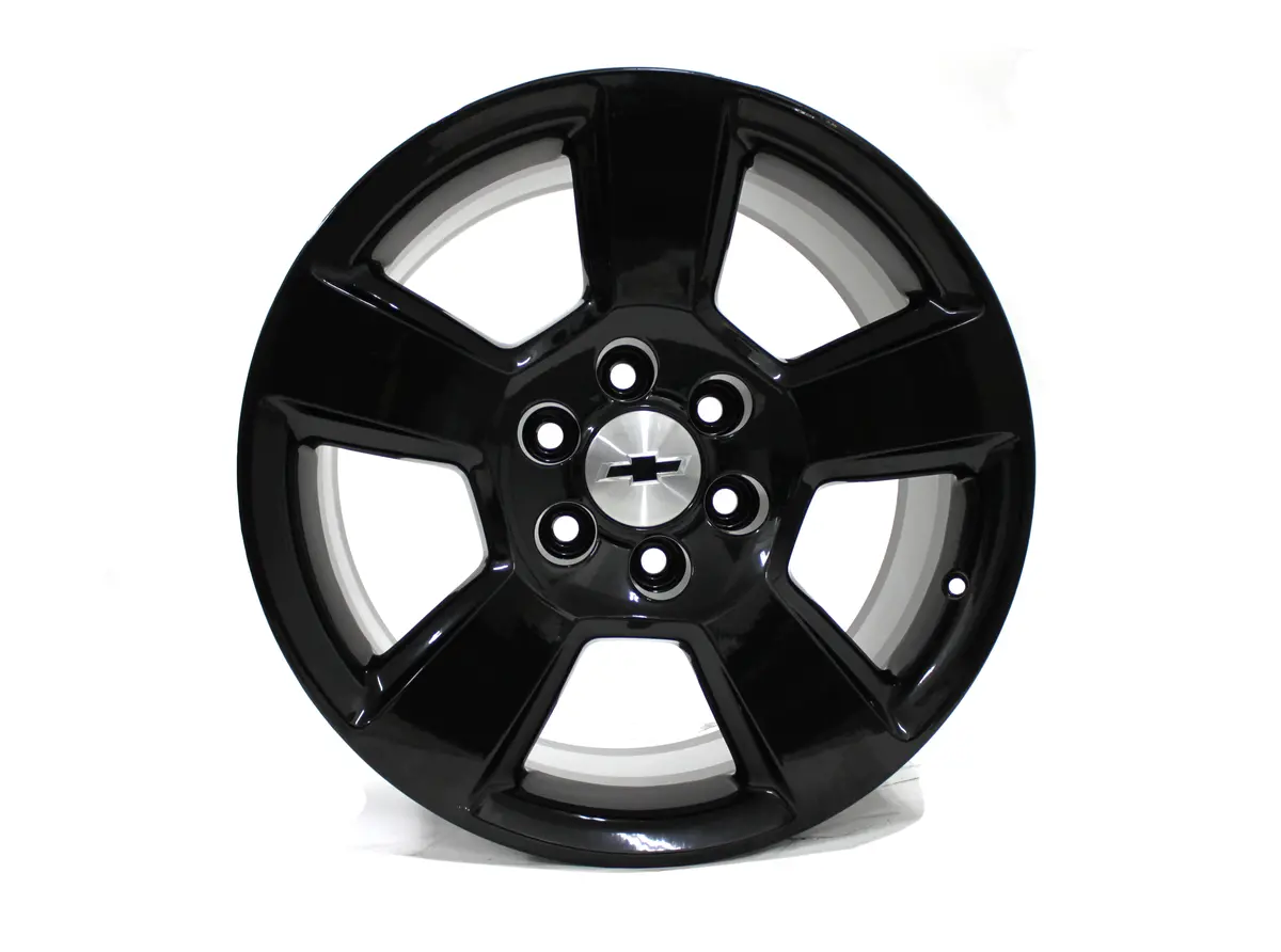 20" Chevy Silverado Sierra Suburban Tahoe Gloss Black Oem 5652 20X9 2014-2020 1