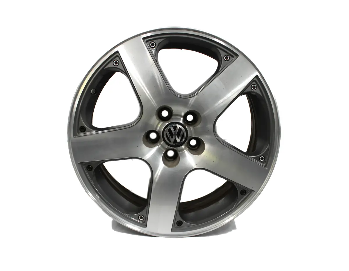 Volkswagen Golf 2004 Machined Wheel 17" Original Factory Oem 69758 1