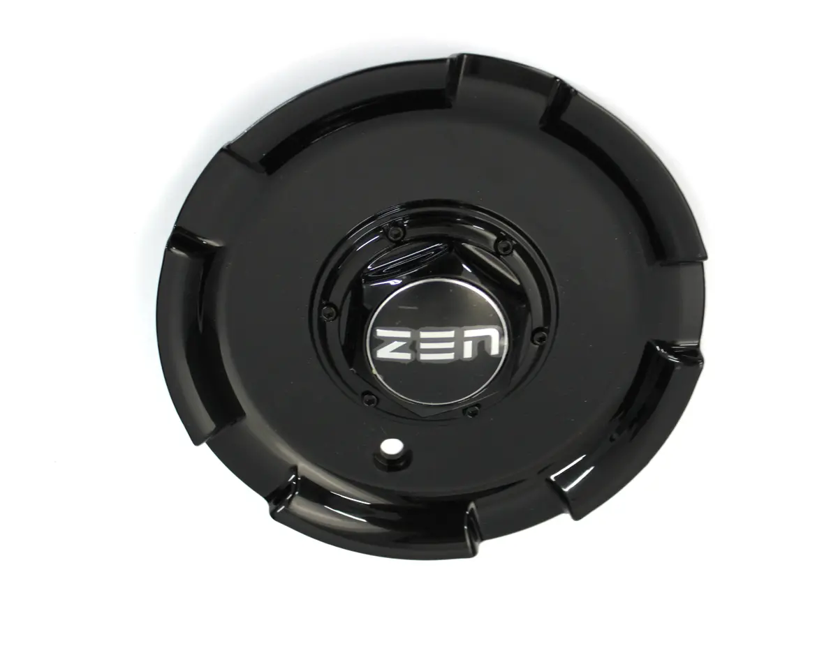 Zen Wheel Black Center Cap C-581 New 1