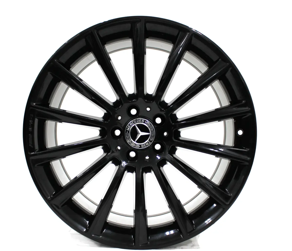 Rear Mercedes Benz Amg S450 S550 S560 S65 Oem 19" Wheel 85355 Black 16-19 1
