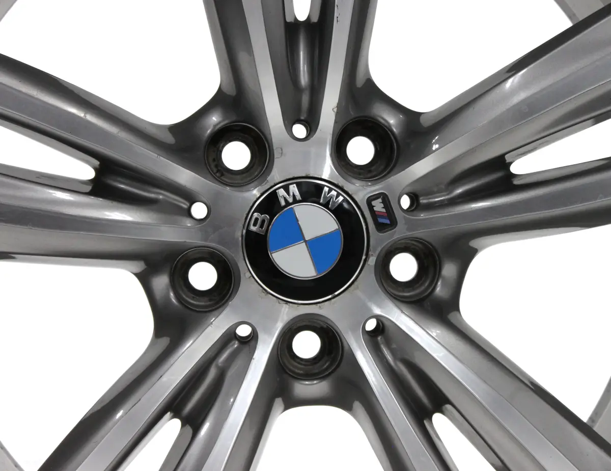 Rear Bmw Machined Gray 328I 320I 335I 440I Oem Wheel 19" Original Oem 86014 2