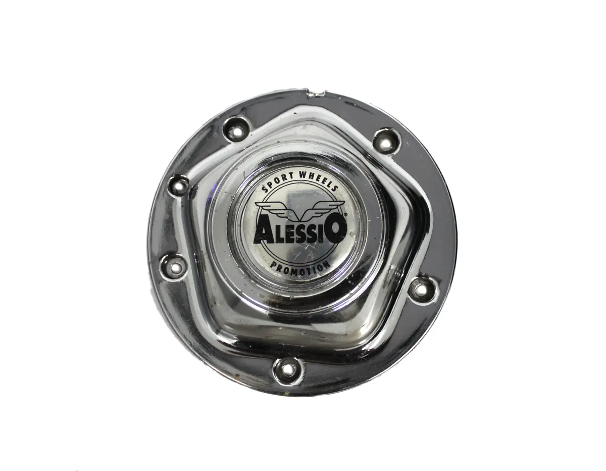 Alessio Wheel Chrome Center Cap C0007 Used 1