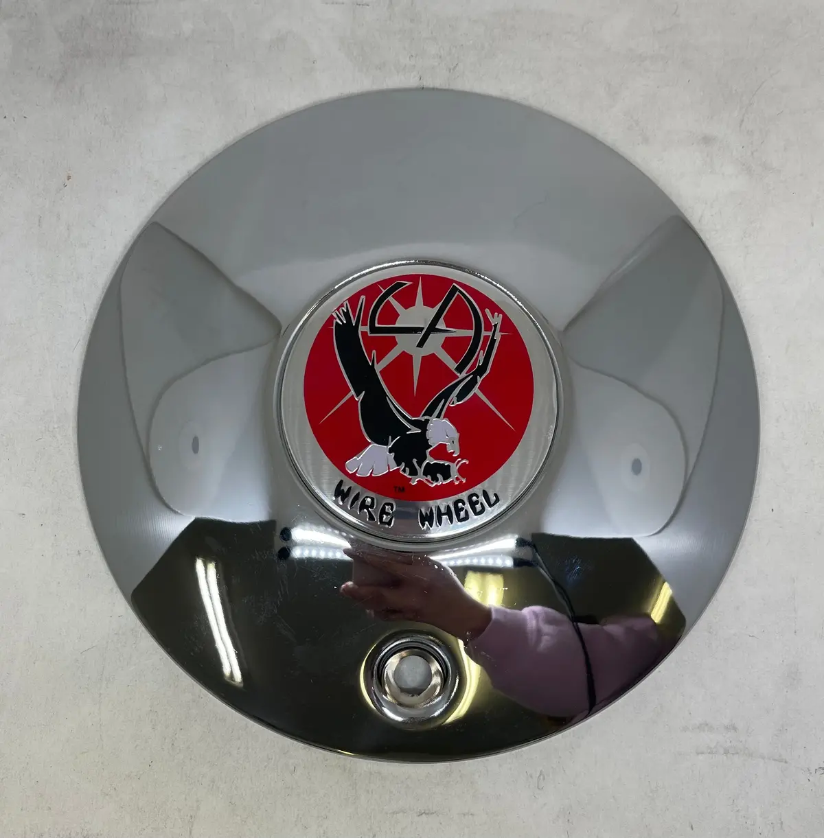 La Wire Wheel Center Cap For Bolt On Wheels 80 Spoke 1
