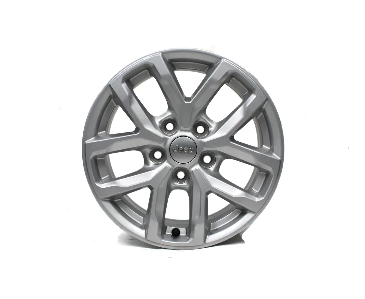 17" Wheel Jeep Wrangler Rubicon Gladiator 2021 2022 2023 Silver Oem 9301 1