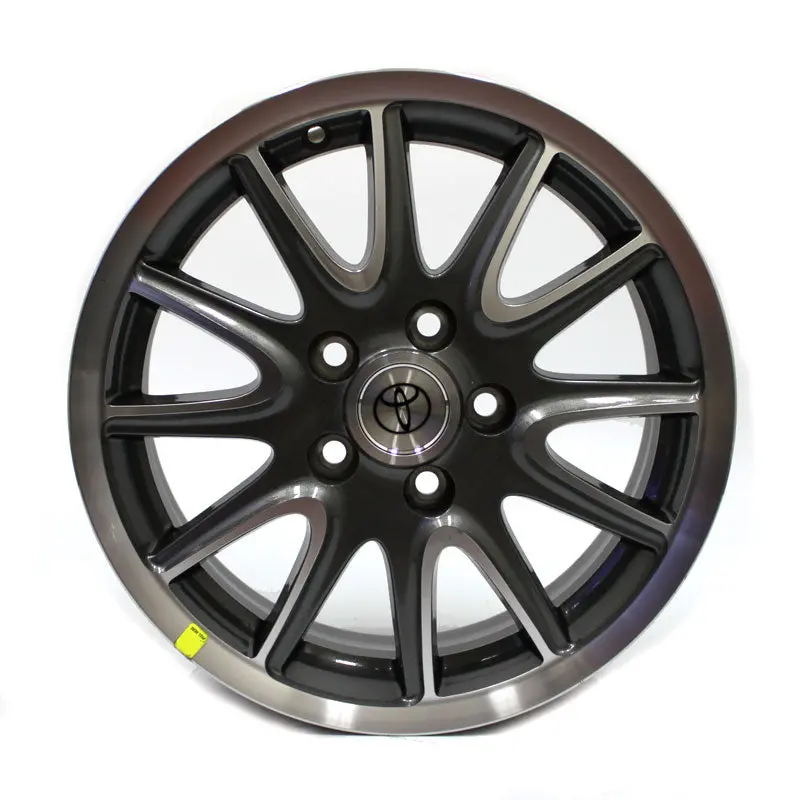16" Wheels Toyota Camry 2002 - 2018 Gunmetal Machined Oem New Set 4 1