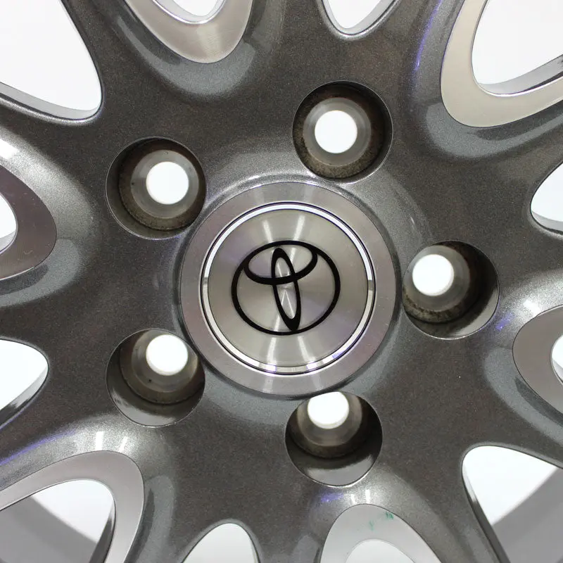 16" Wheels Toyota Camry 2002 - 2018 Gunmetal Machined Oem New Set 4 2