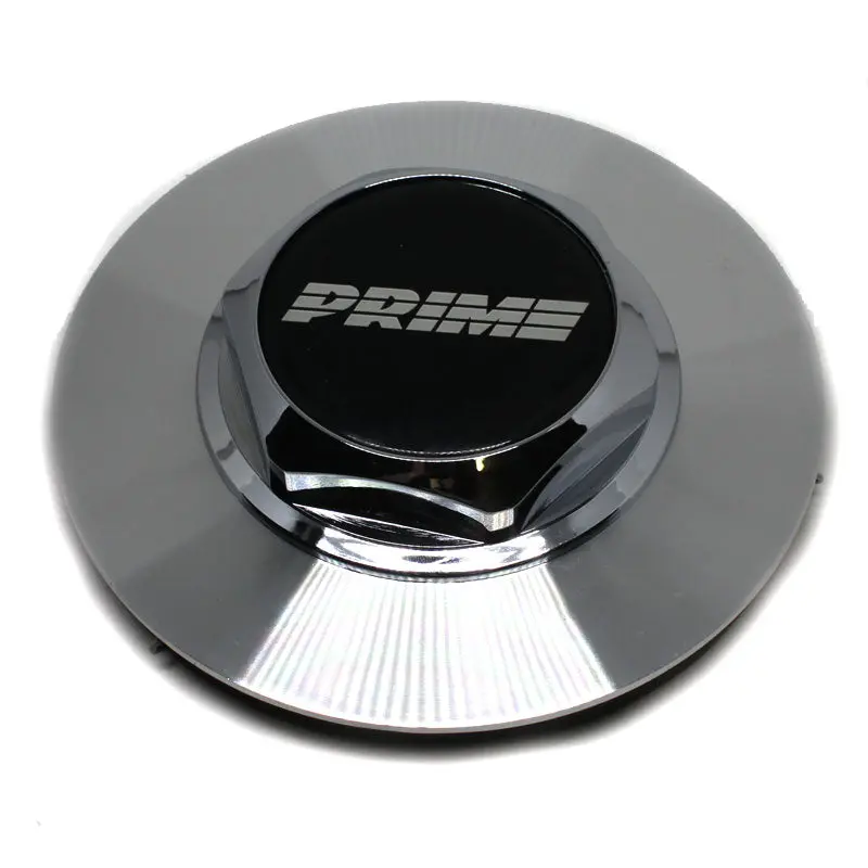Prime Wheel Chrome Hex Nut Machined Center Cap # 93 New 1