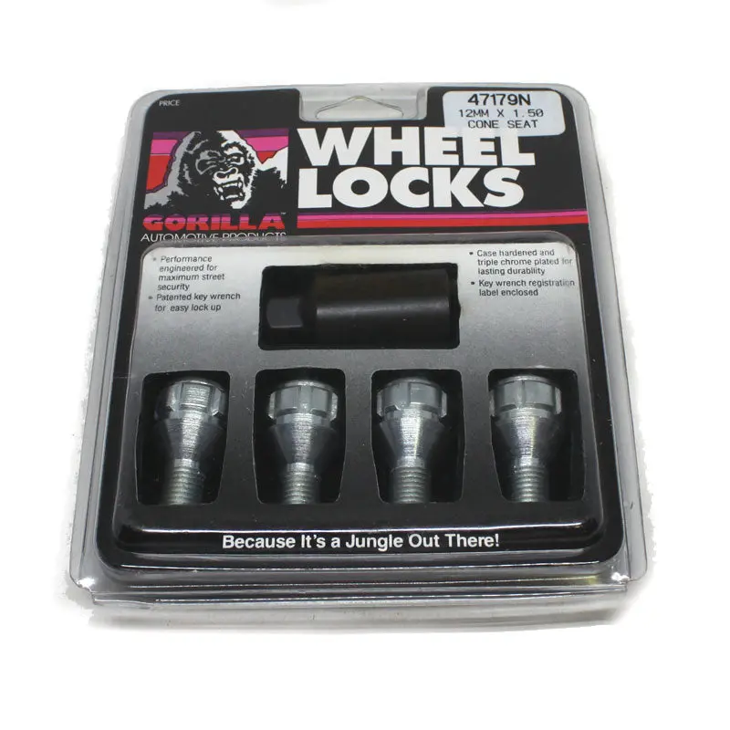 Gorilla Automotive Wheel Locks 12Mm X 1.50 Bolt Locks 47179N 1