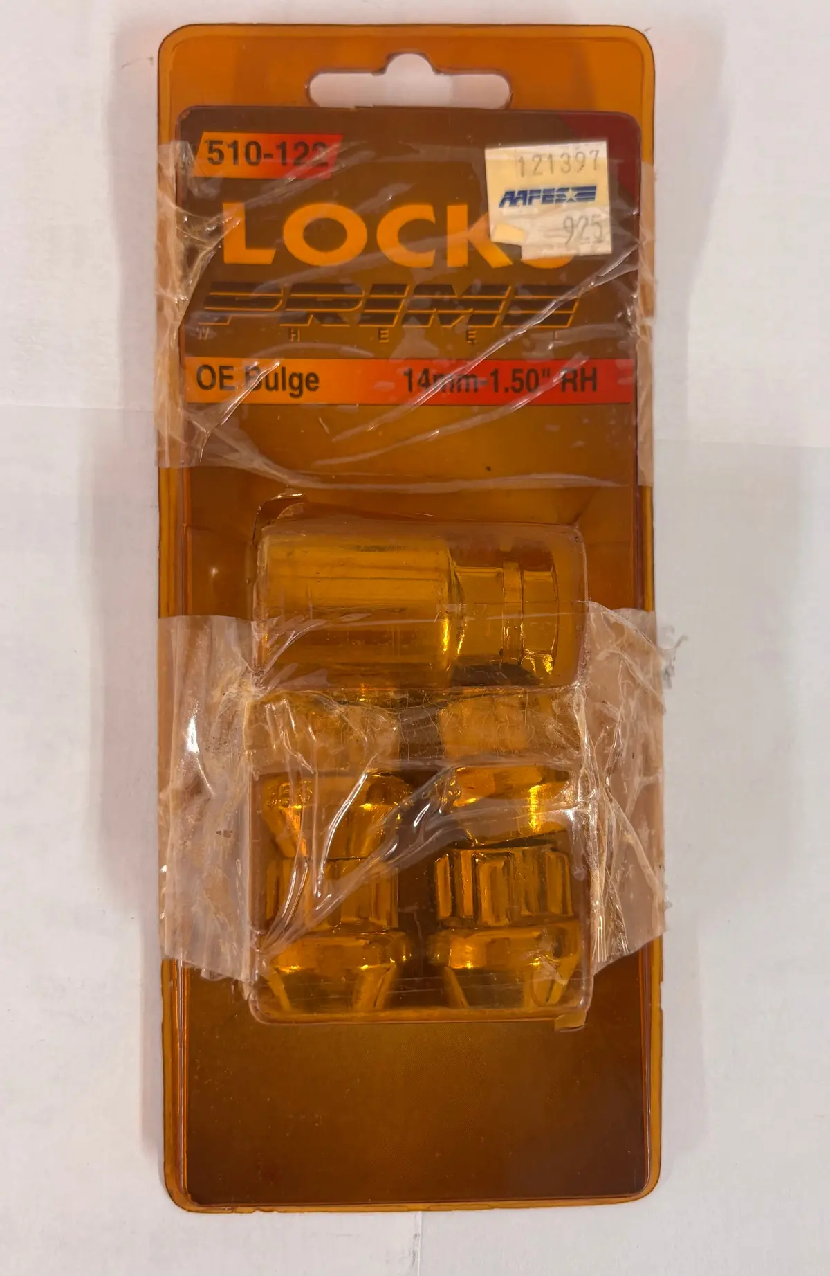 Wheel Locks Open Ended Bulge Acorn 14Mm-1.50 By Prime Wheel 1