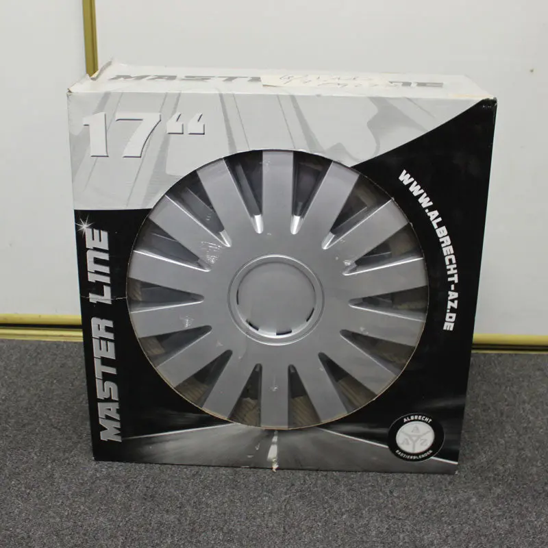 17" Wheel Cover Hubcaps Silver New Set Of 4 1