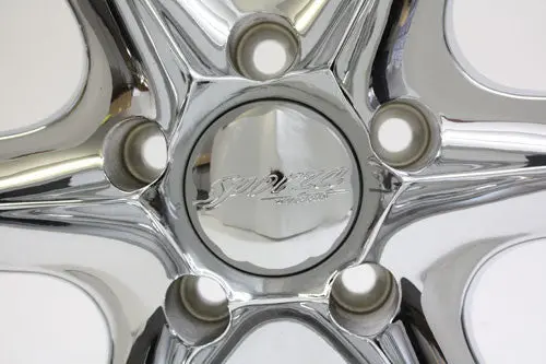 20" Sporza Saga Chrome Wheel 6 Spoke 20X8.5 2