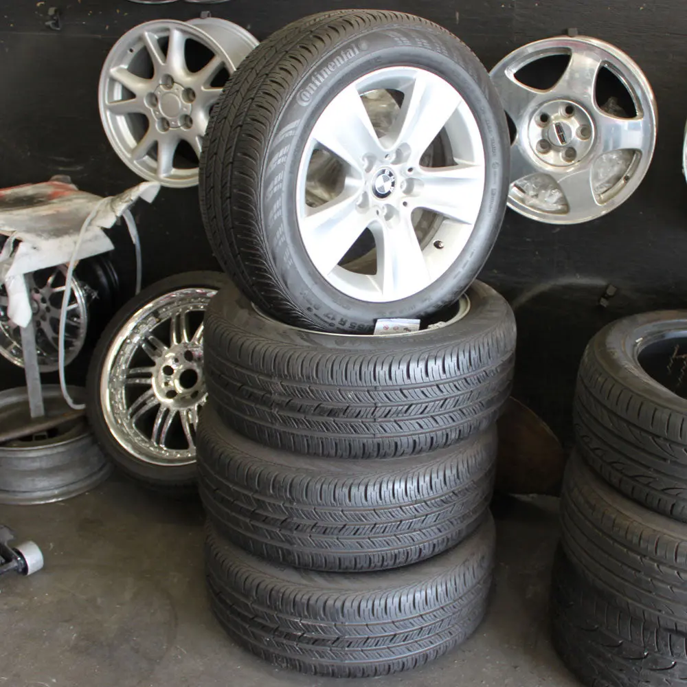 225/55R17 Continental Tires Run Flats Contiprocontact Set Of Four Used 1