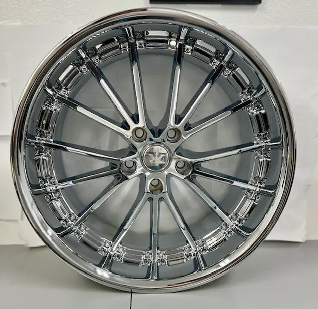 20" Rennen Rs2 Chrome Wheels Compatible Range Rover Land Rover Bmw X5 X6 1