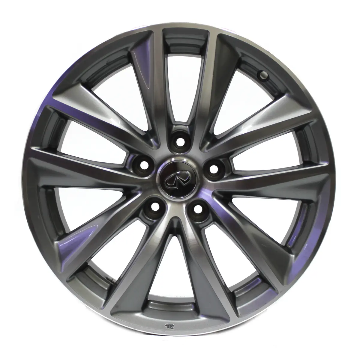 17" Wheel Infiniti Q50 2019 2020 Factory Oem 73763 Machine Gray 1