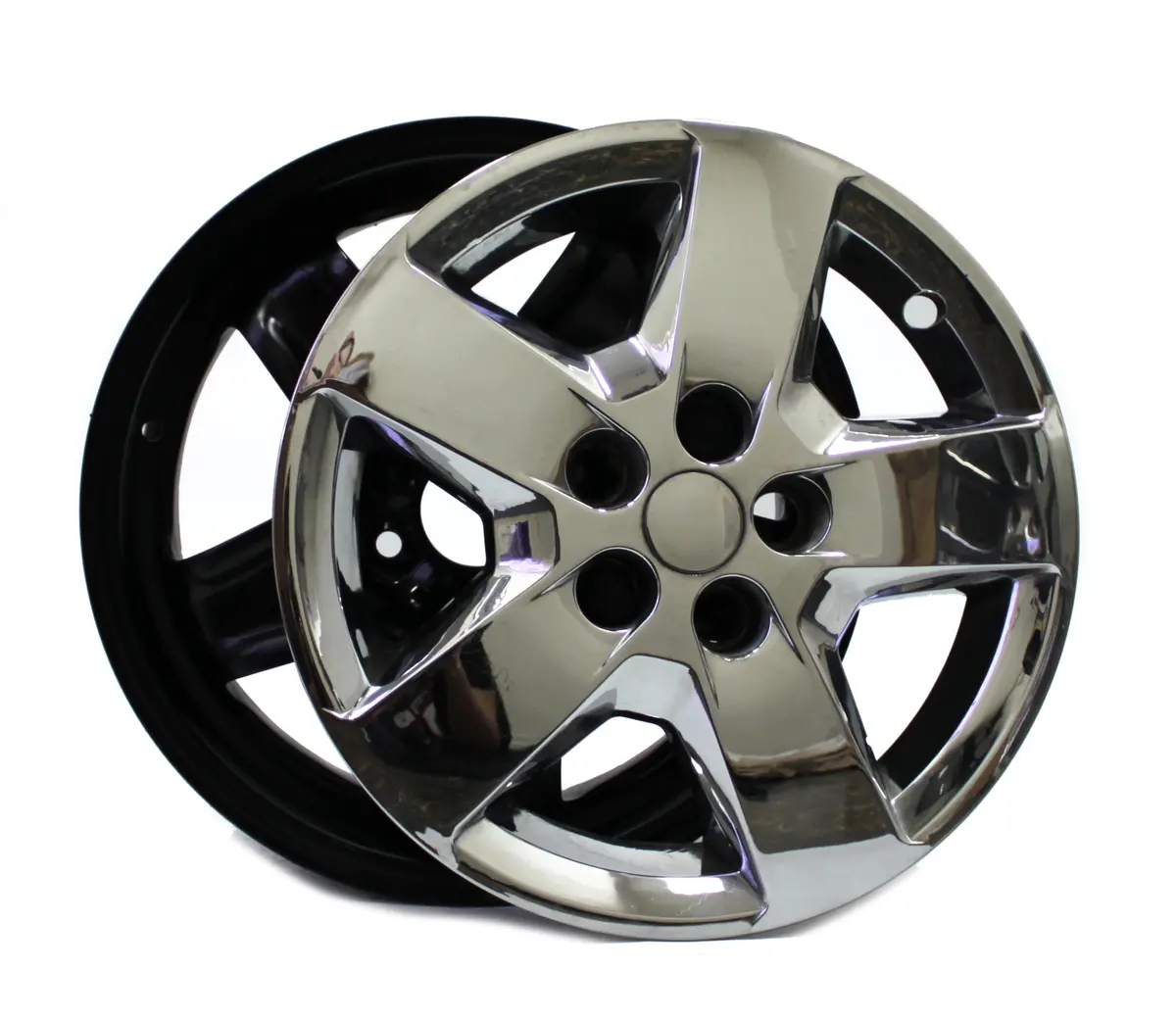 Pontiac Hhr Malibu 16" Steel Wheel Oem 8104 Chrome Hubcap 1