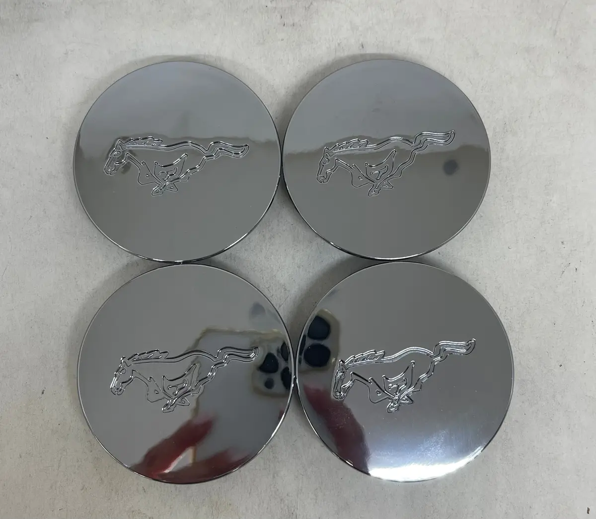 Ford Mustang Oem Center Cap Chrome Set Of 4 C8640 1