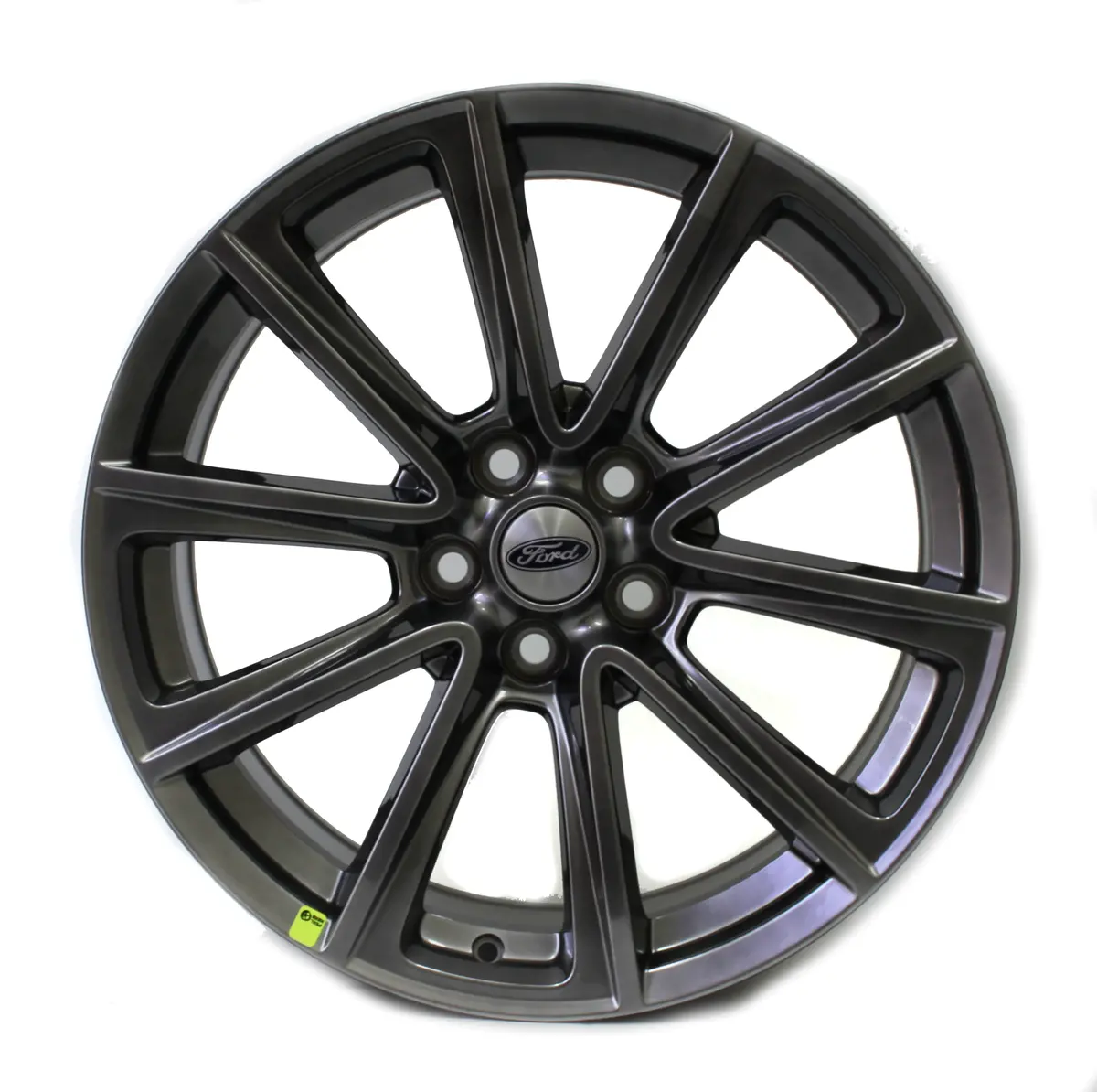 19" Wheels Ford Mustang 15 16 17 18 19 20 Hyper Silver Oem 10031 Set 4 1