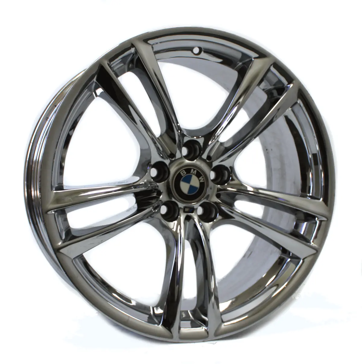 20" Wheel Front Bmw 535I 750I 760I Chrome Oem 71379 10 11 12 13 14 15 1