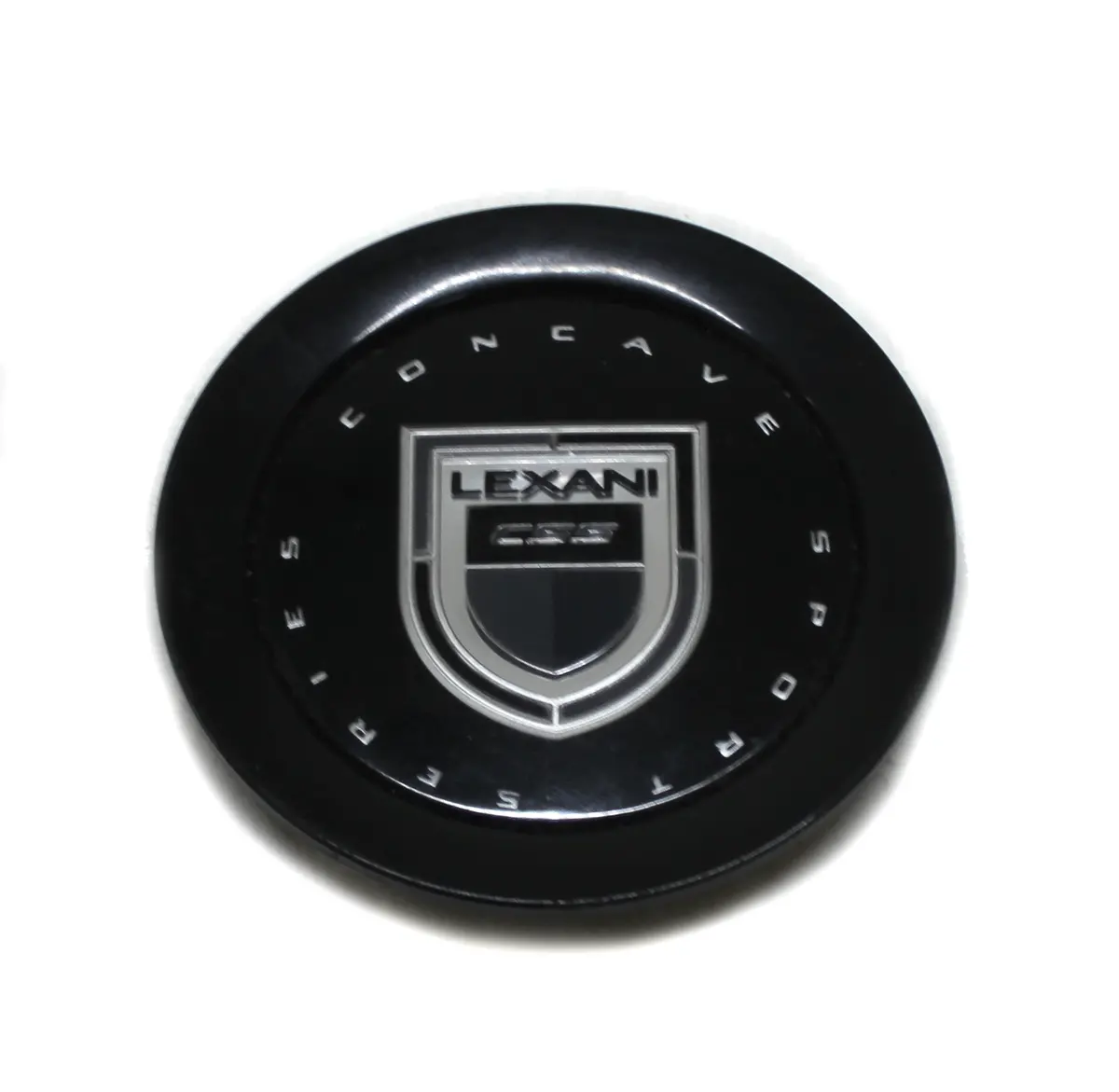 Lexani Wheel Black Center Cap 863C01 S1105-06-57 1