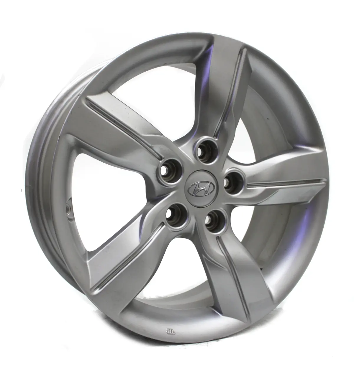 17" Wheel Hyundai Veloster 2012 2013 2014 2015 Oem 70812 Silver 1