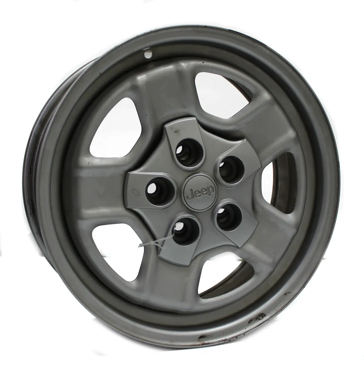 16" Jeep Compass Steel Wheel Oem 9077 2007-2017 5 Spoke Rim 1