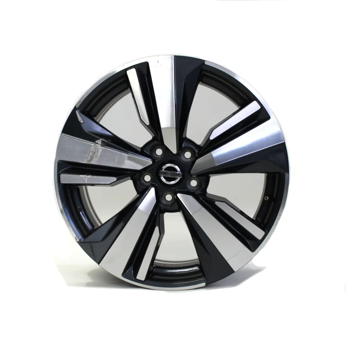 19" Wheel Nissan Rogue 2021 2022 2023 Factory Oem 62829 Machined Black 1