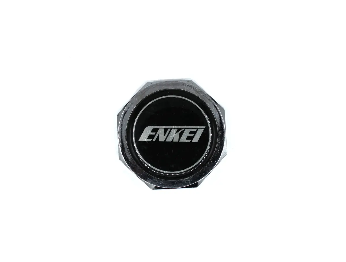 Enkei Wheel Chrome Center Cap Used 1