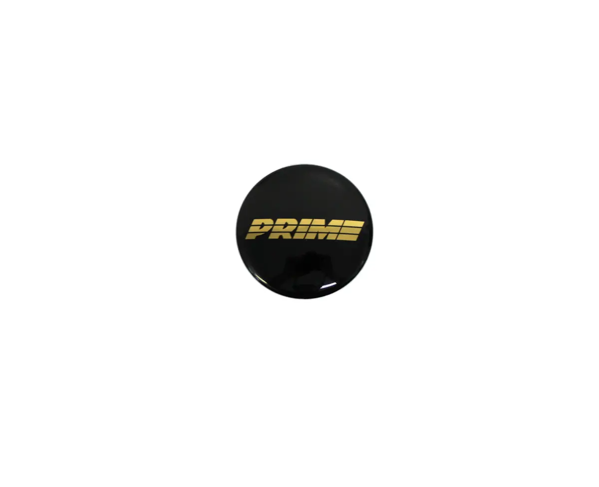 Prime Wheel Gold Curved Emblem 55 Mm 1