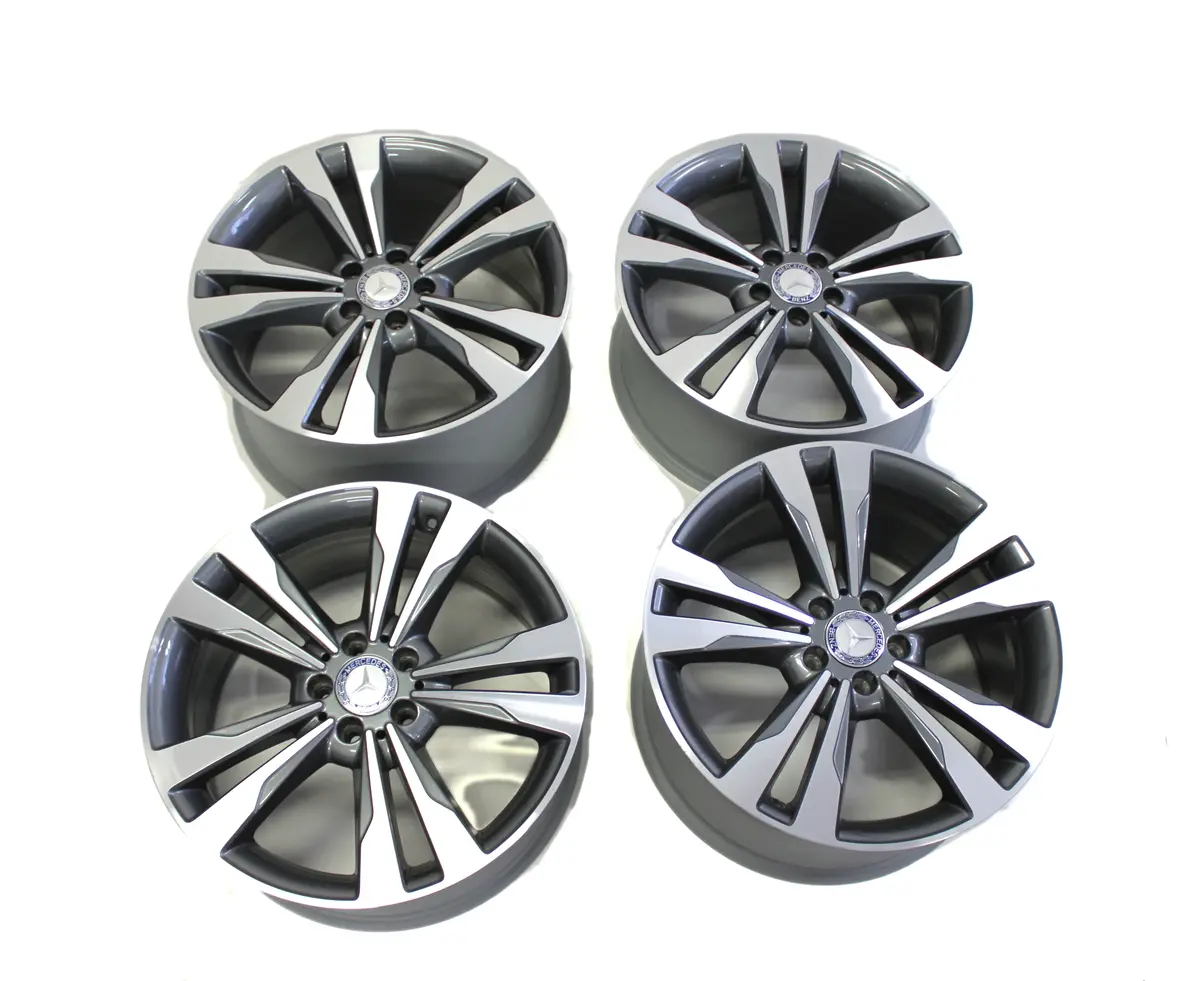 19" Wheels Mercedes Benz S400 S550 S600 Staggered Oem 85349 85351 2014-2021 1