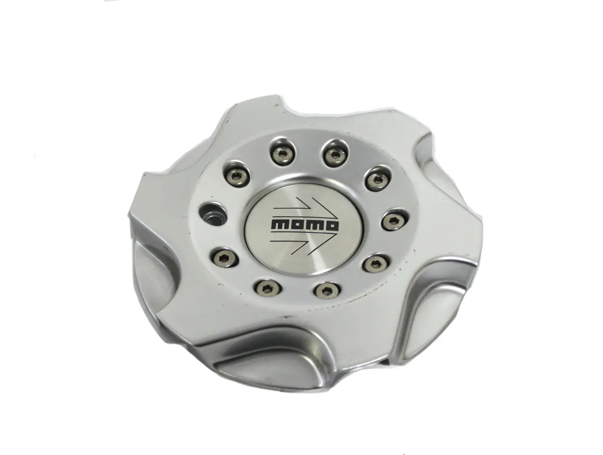 Momo Wheel Silver Center Cap New 1
