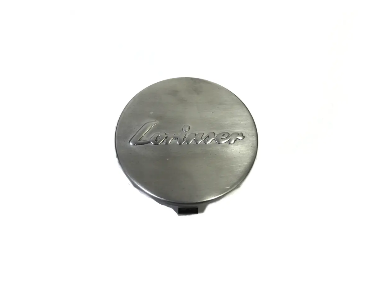 Lorinser Wheel Polished Metal Center Cap 1