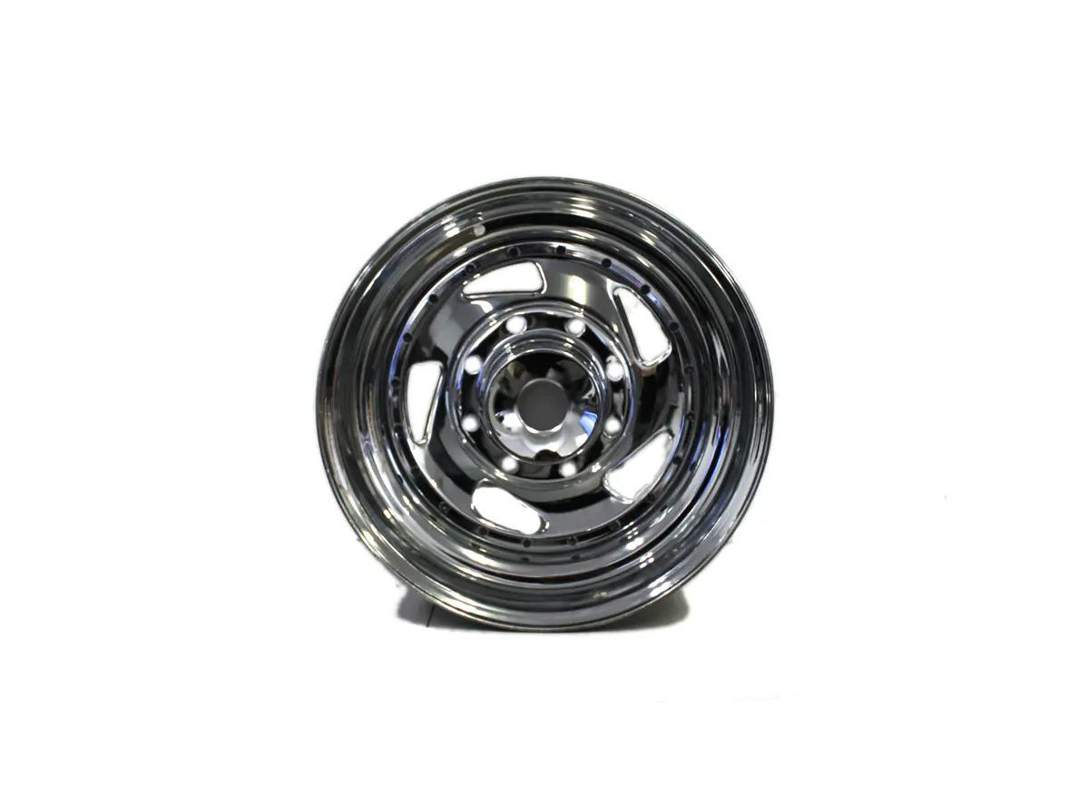 16" Awc Wheel Series 99 Steel Chrome 16.5X9.75 New 1