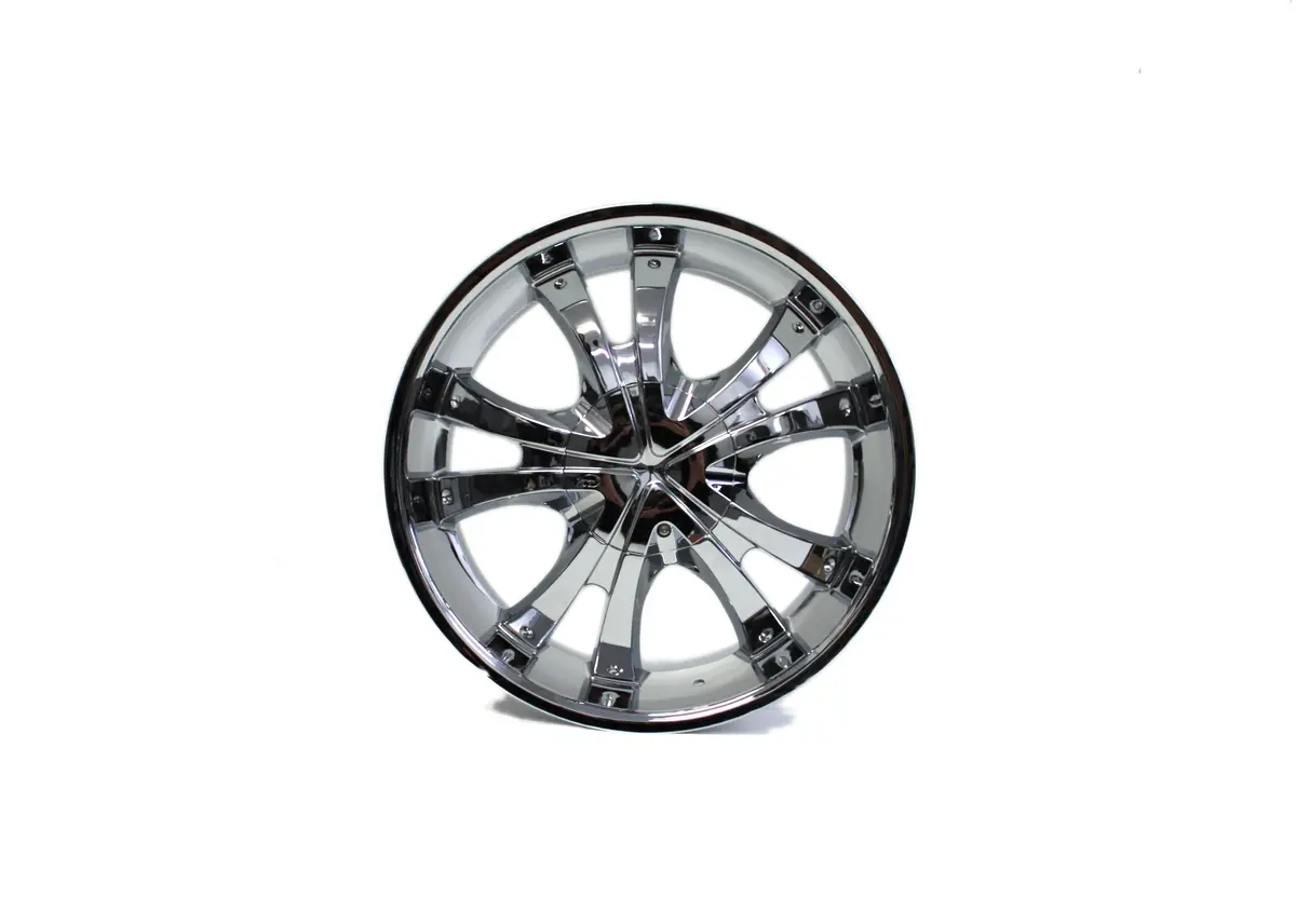 22" Vct Wheels Vito Chrome 22X9.5 Set Rims 4 New 1