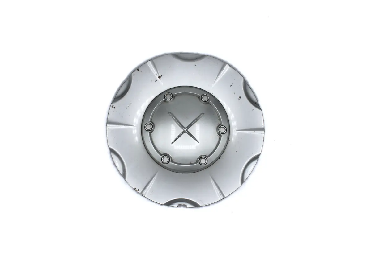 X Power Wheel Silver Center Cap Used 1