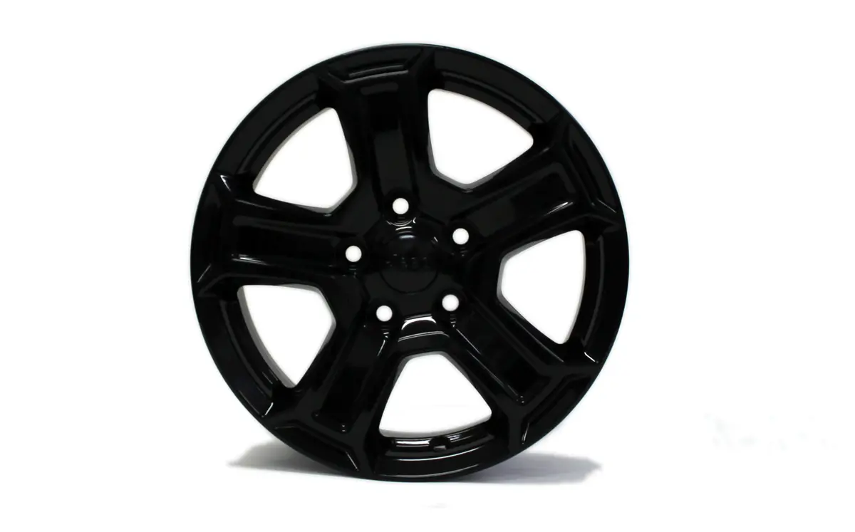17" Wheels Jeep Wrangler 2018-2023 Factory Oem 9216 Black Set 4 1