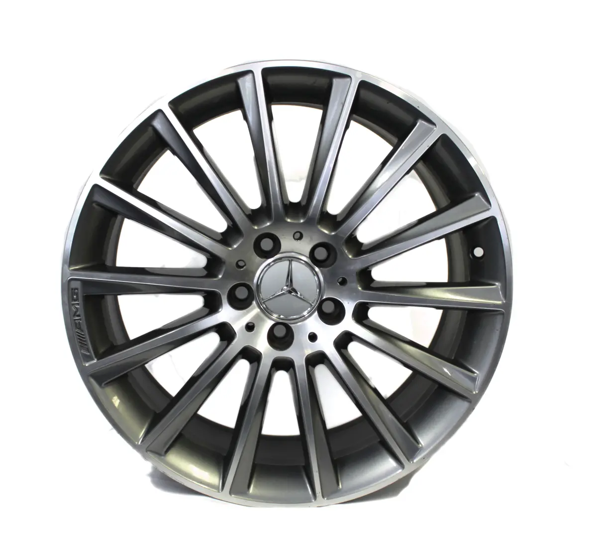 19" Wheel Rear Mercedes Benz Amg C43 C450 2016-2020 Machined Oem 85451 1