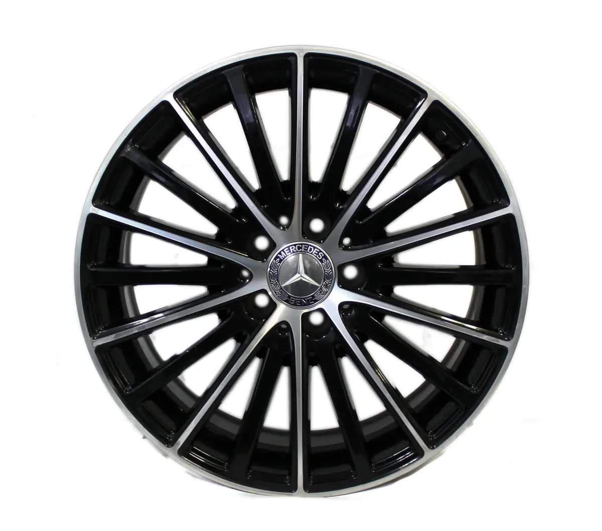 18" Front Wheel Mercedes Benz 2019 2020 2021 Factory Oem 85691 Machined Black 1