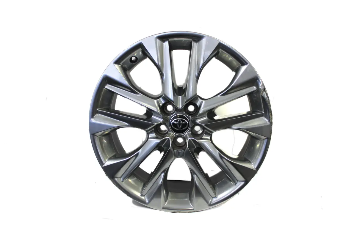 20" Wheel Toyota Highlander Rim 2020-2024 Factory Oem 75265 Platinum Clad 1