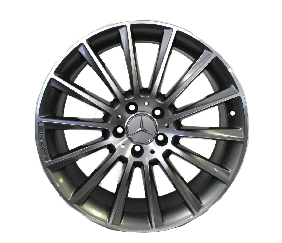 19" Rear Wheel Mercedes Benz Amg C43 C450 C-Class Machined Factory Oem 1