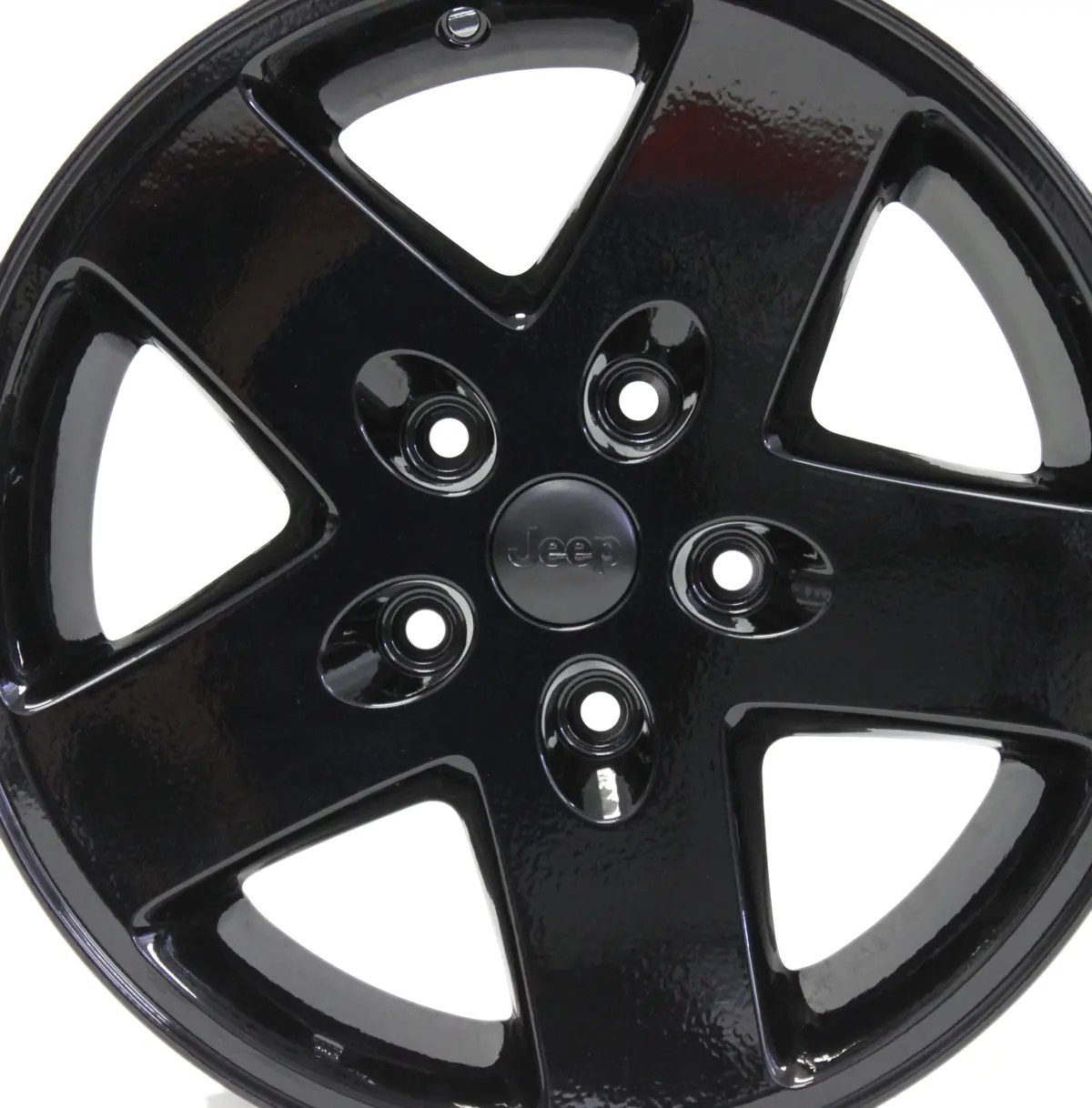17" Wheel Jeep Wrangler Factory Oem 9074 Gloss Black Rim 1