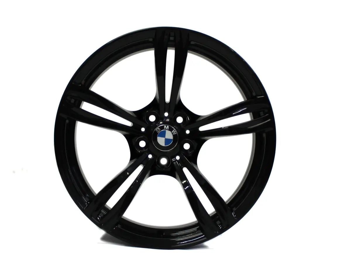 20" Wheels Bmw M5 M6 F10 Style 343 Staggered Black Oem 71560 Rim 71563 Set Of 4 1