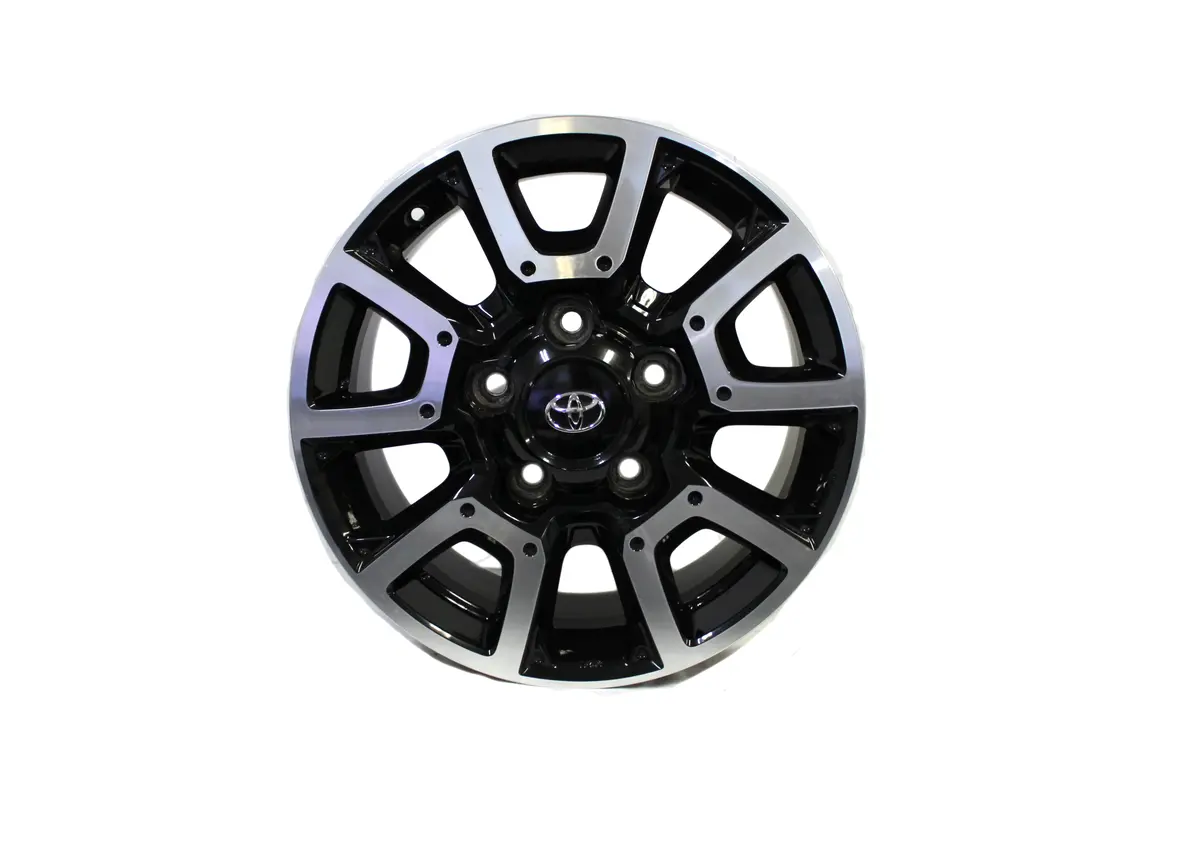 18" Wheel Toyota Tundra 2016-2021 Black Machined Factory Oem 75157 1