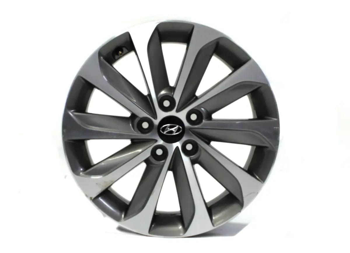17" Wheel Hyundai Sonata 2015-2017 Machined Gray Factory Oem 70877 Rim 1