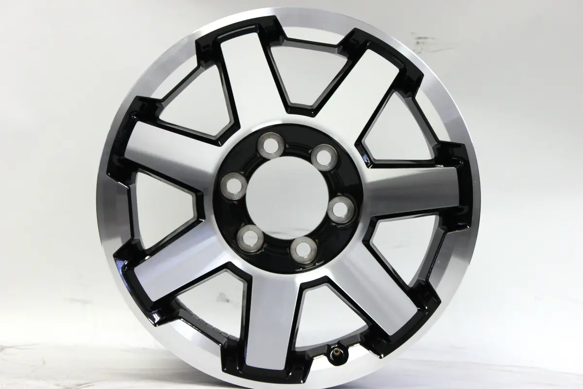 17" Wheel Toyota Tacoma 4Runner 2018-2023 Machined Black Factory Oem 75154 1