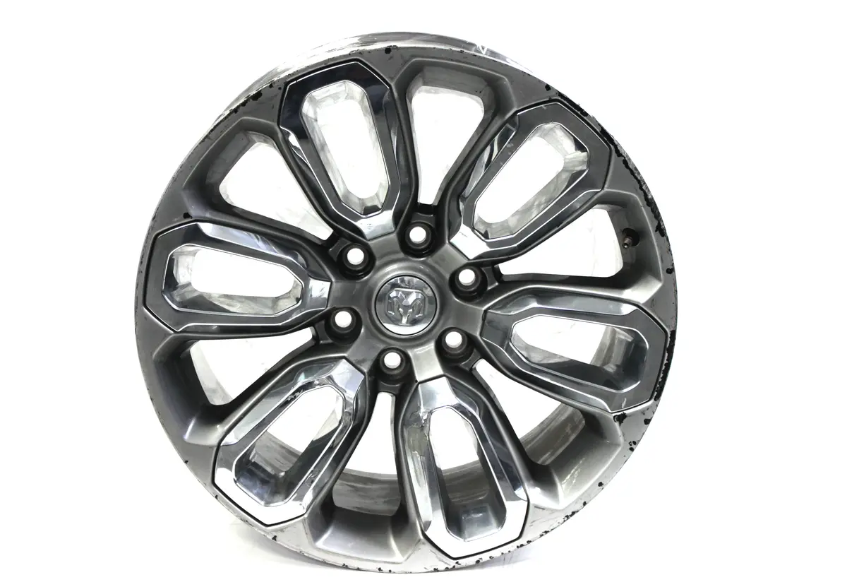 20" Wheel Dodge Ram 1500 2021-2023 Gray Chrome Inserts Factory Oem 2677 1