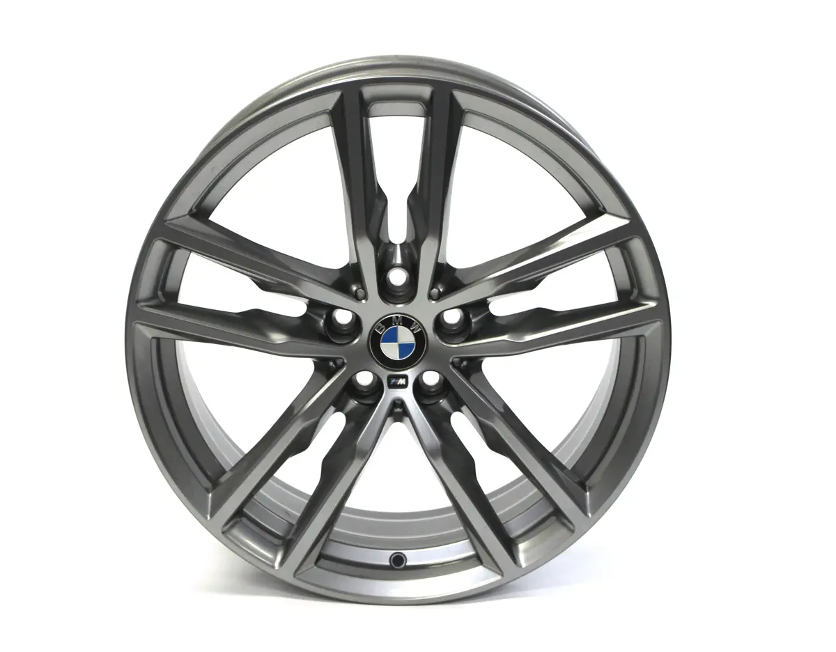 19" Wheel Bmw X3 X4 Mx3 Mx4 2018-2021 Gray Machined Factory Oem 86350 Rim 1