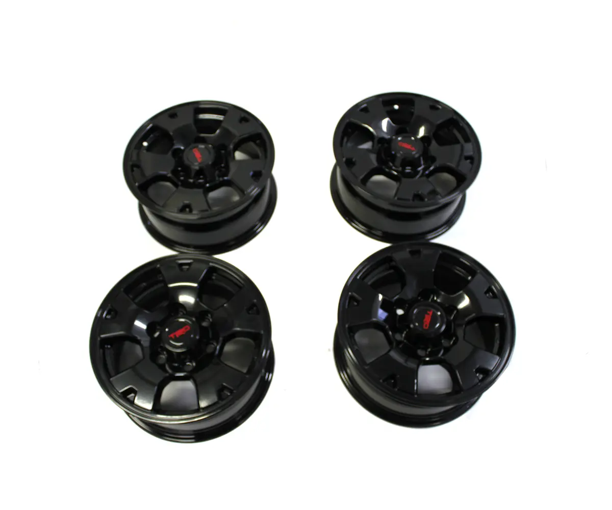 16" Wheels Trd Toyota Tacoma 4Runner 2005-2022 Black Factory Oem 69461 Set 4 1