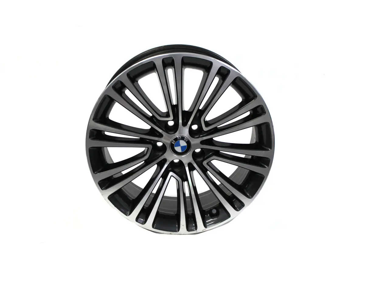 18" Wheel Bmw 530I 540I 550I Machined Gray 2018-2020 Factory Oem 86326 1