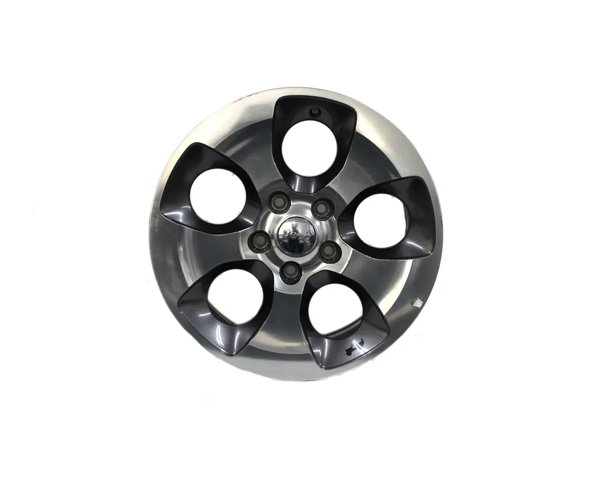 18" Jeep Wrangler Wheel Charcoal Machine 2013-2017 Oem 9119 1